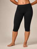 Second Skin Black Capri Leggings
