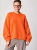 Vitamin C Oversized Fuzzy Knit Sweater