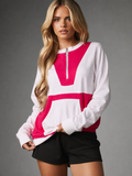 Pink Pulse Quarter Zip Sweatshirt