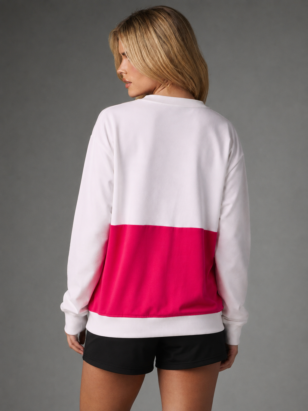 Pink Pulse Quarter Zip Sweatshirt